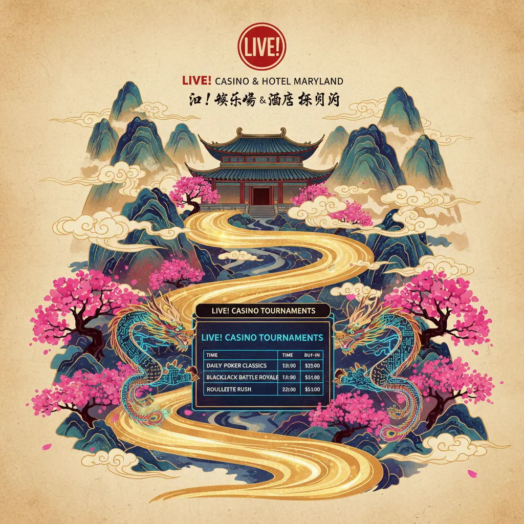 Live casino tournaments schedule - Maryland