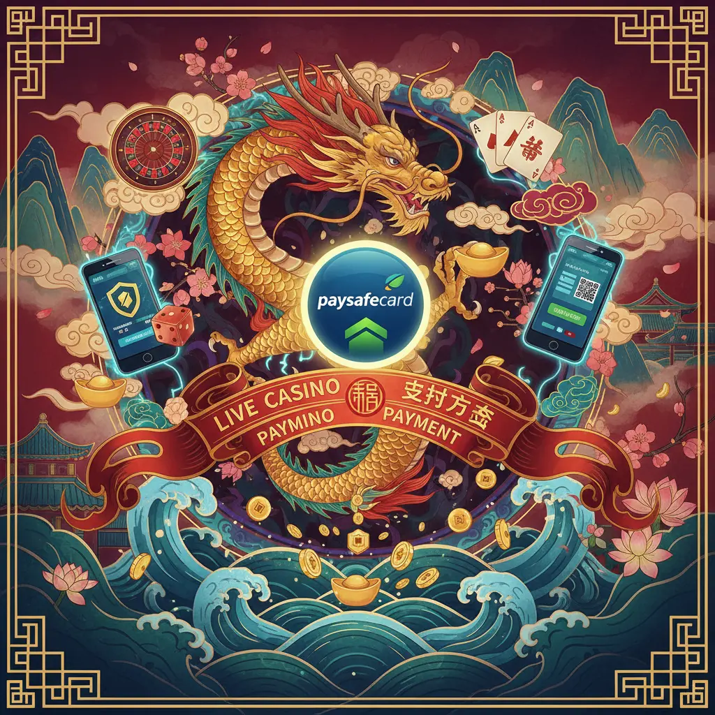 Live casino payment methods - Paysafecard
