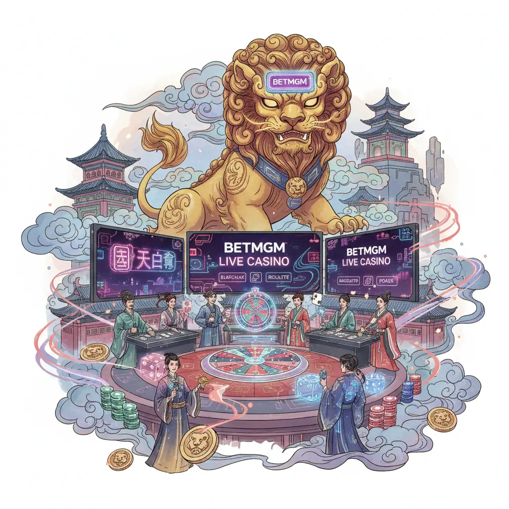 Live dealer game show varieties - BetMGM