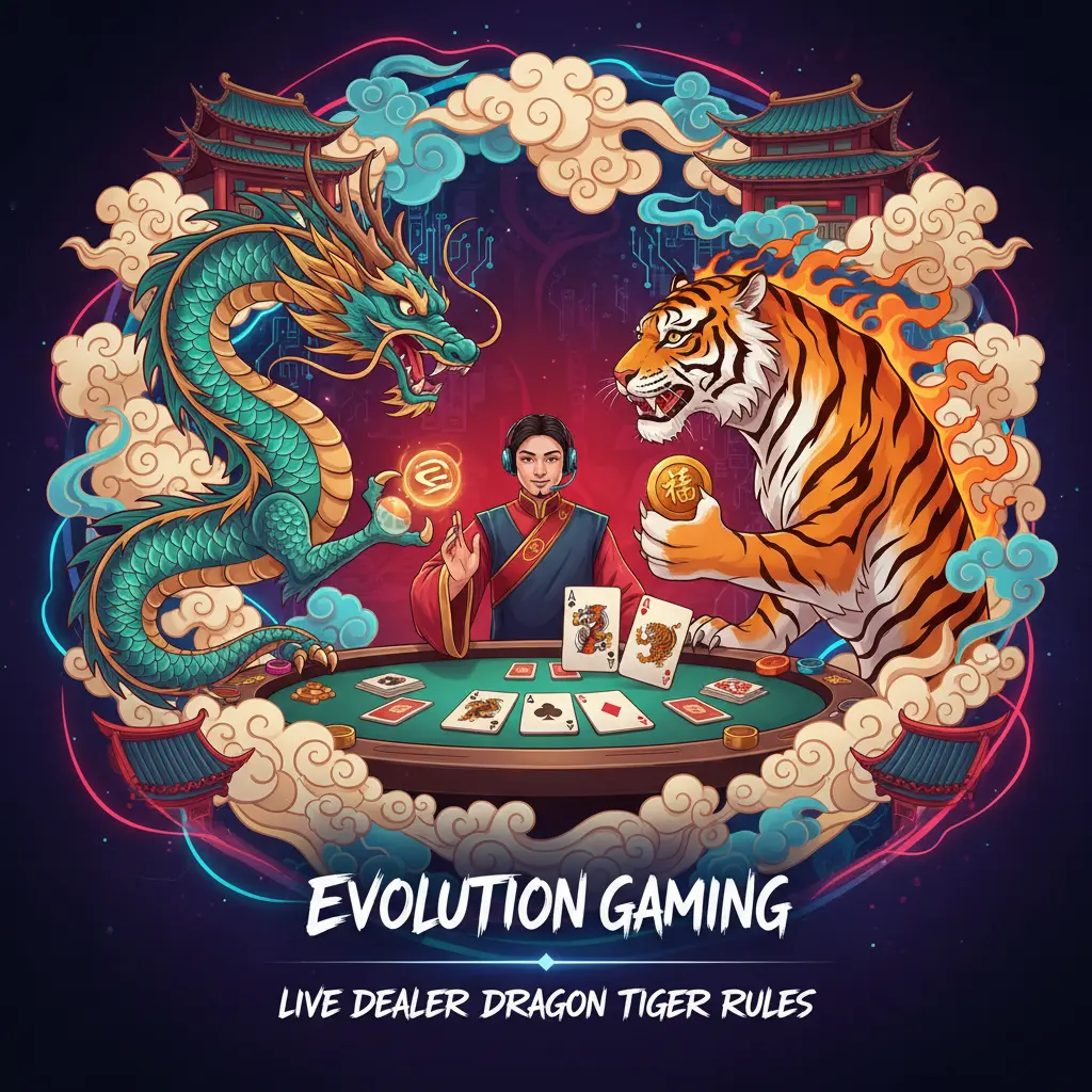Live dealer dragon tiger rules - Evolution