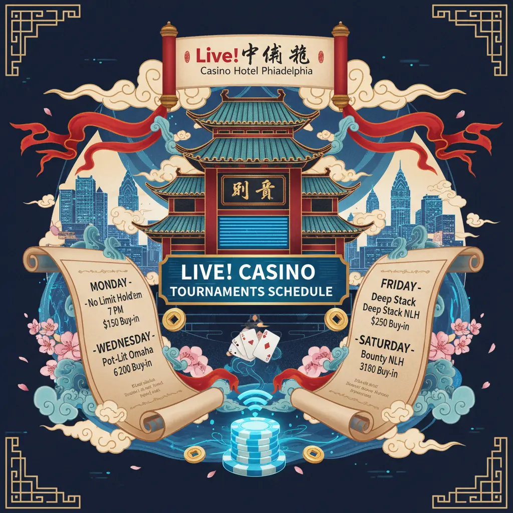 Live casino tournaments schedule - Philadelphia