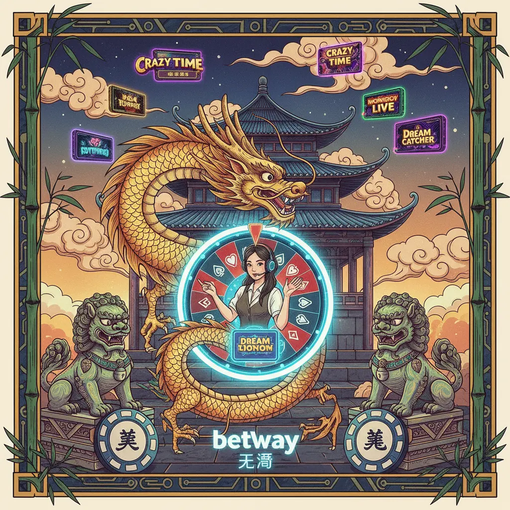 Live dealer game show varieties - Betway