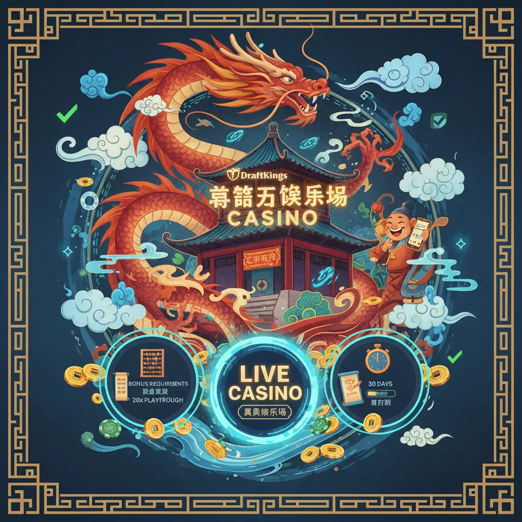 Live casino bonus requirements - DraftKings