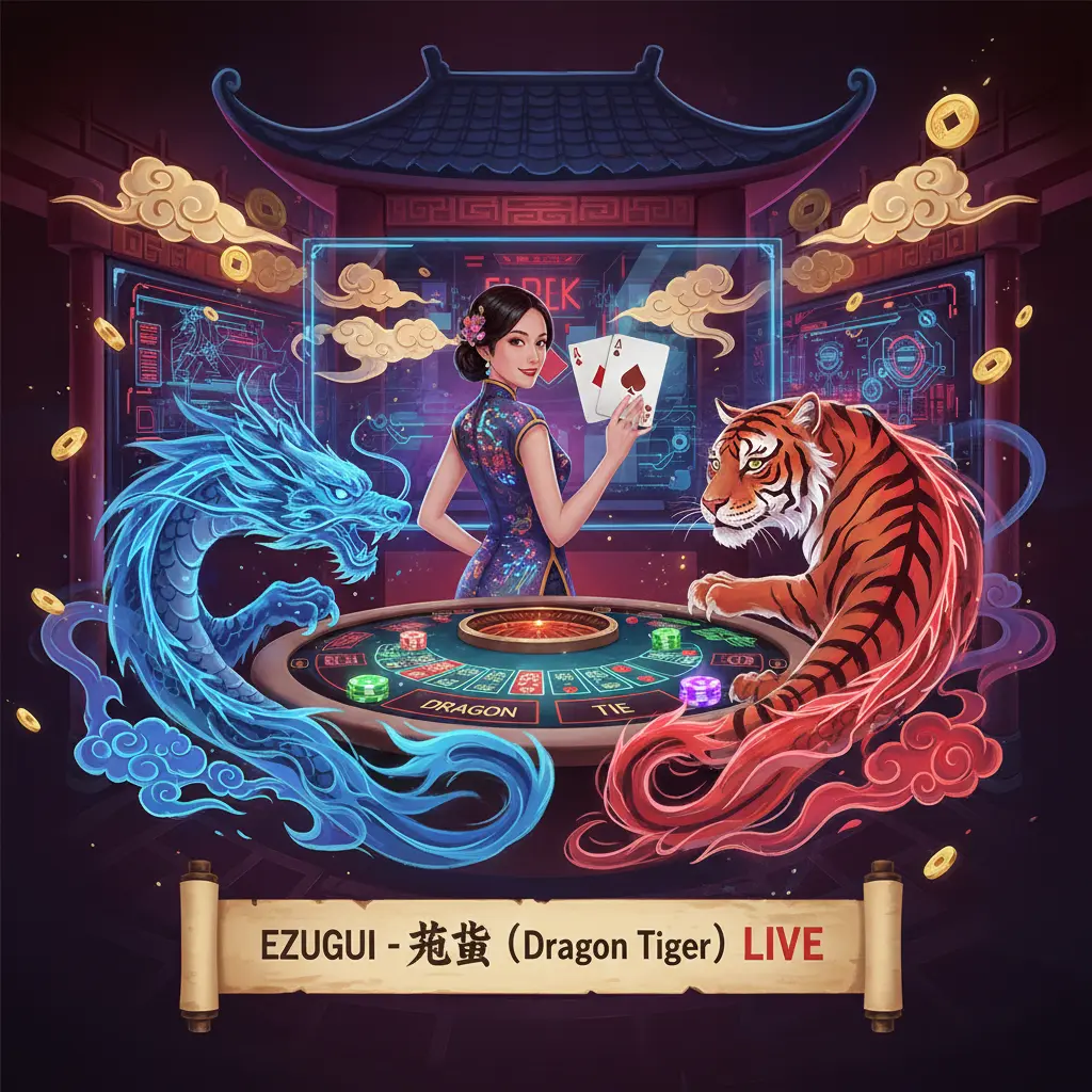Live dealer dragon tiger rules - Ezugi