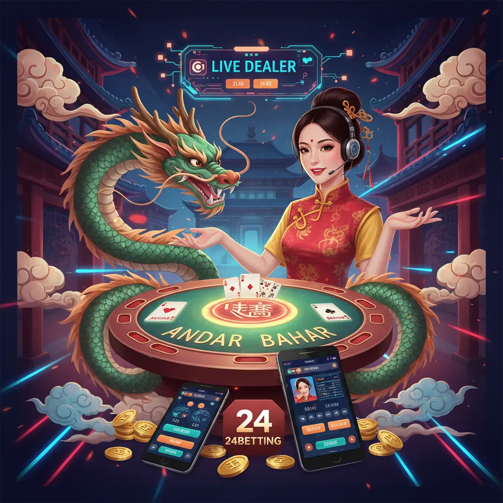 Live dealer andar bahar online - betting