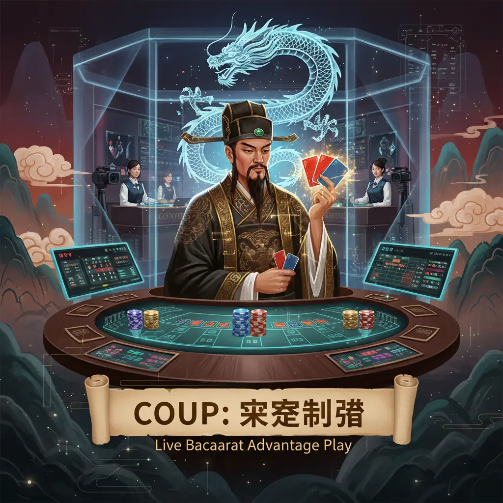 Live dealer baccarat strategies - Coup