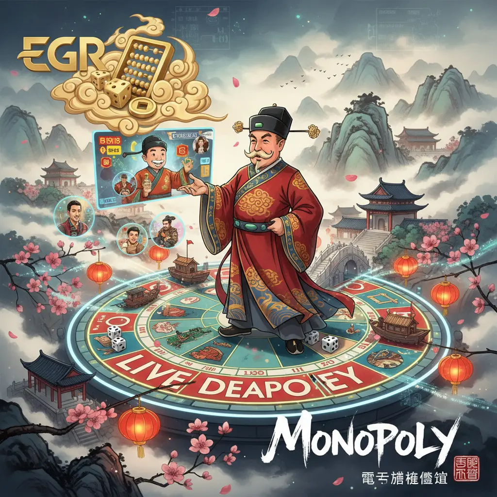 Live dealer monopoly experience - EGR