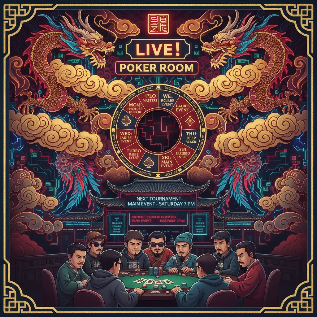 Live casino tournaments schedule - Poker