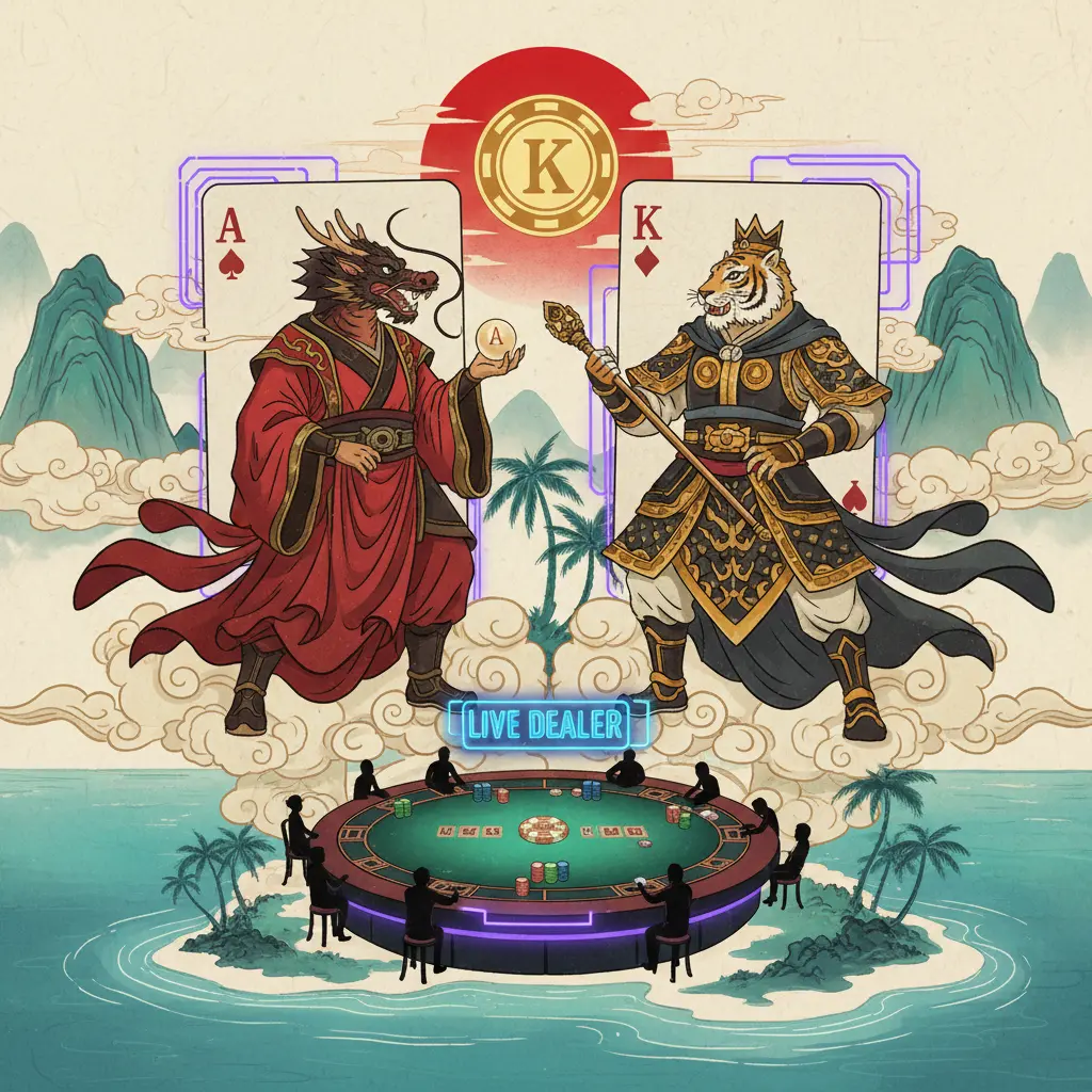 Caribbean stud live dealer games - King