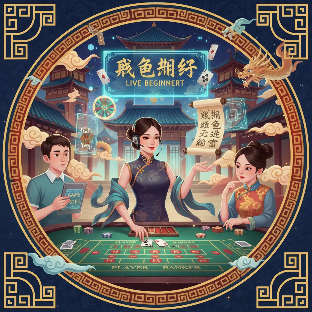 Live dealer casino for beginners - baccarat