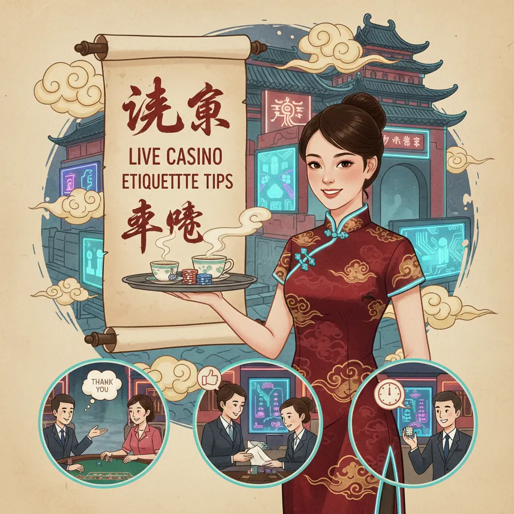 Live casino etiquette tips - cocktail