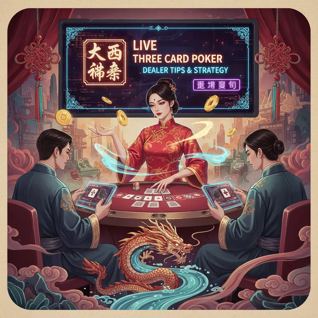 Three card poker live dealer tips - Three