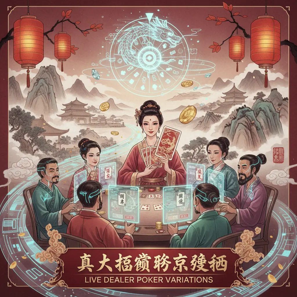 Live dealer poker variations - Dealer