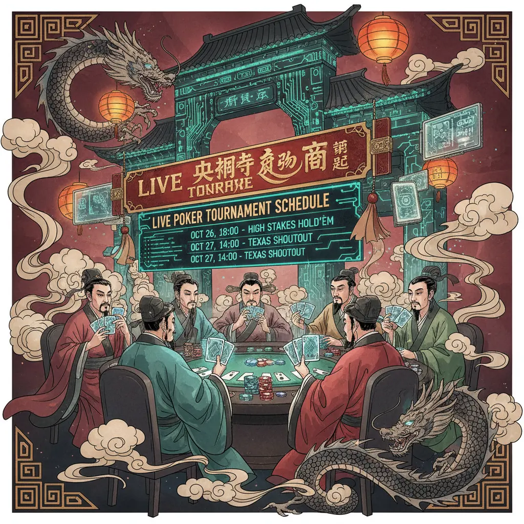 Live casino tournaments schedule - Players