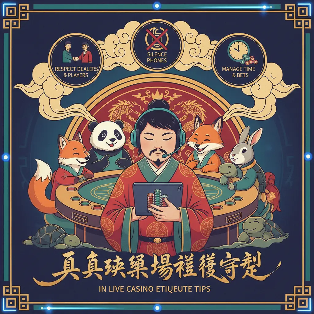 Live casino etiquette tips - Etiquette