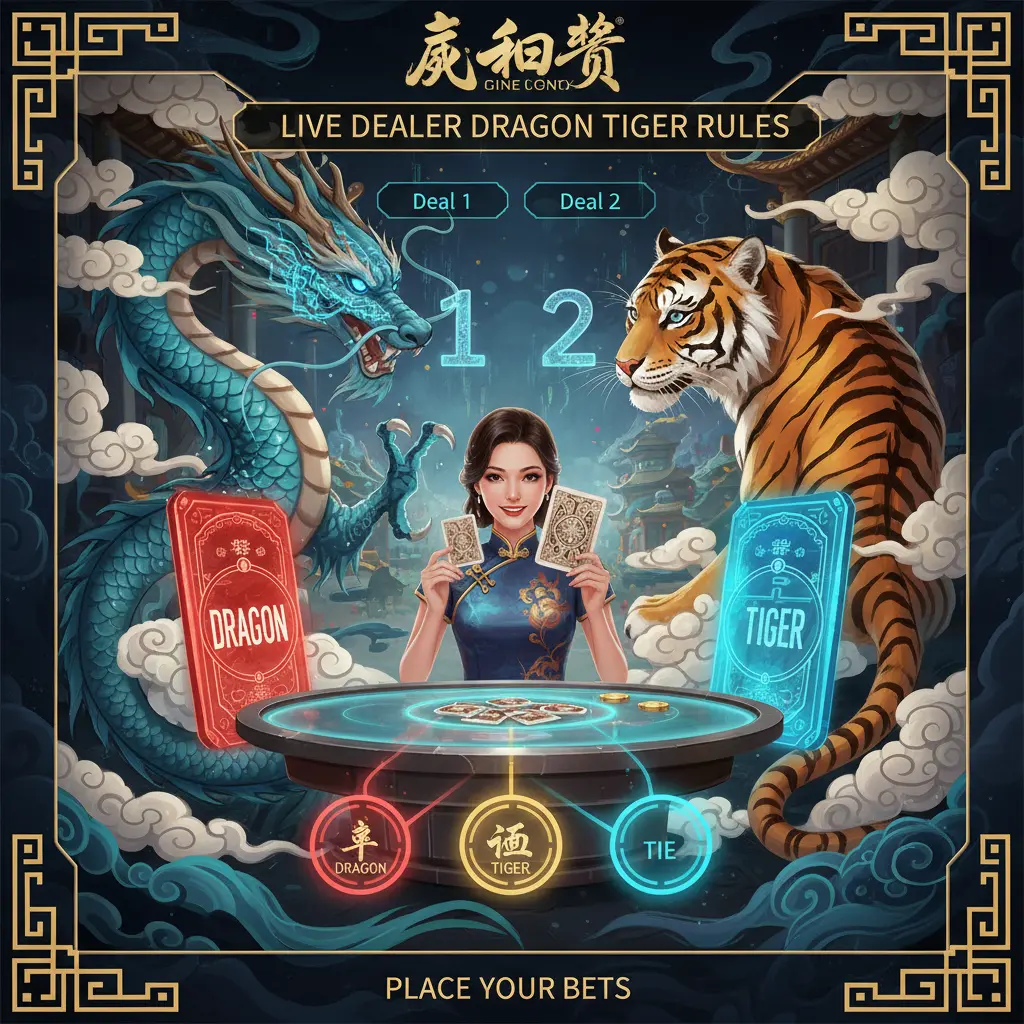 Live dealer dragon tiger rules - Dragon
