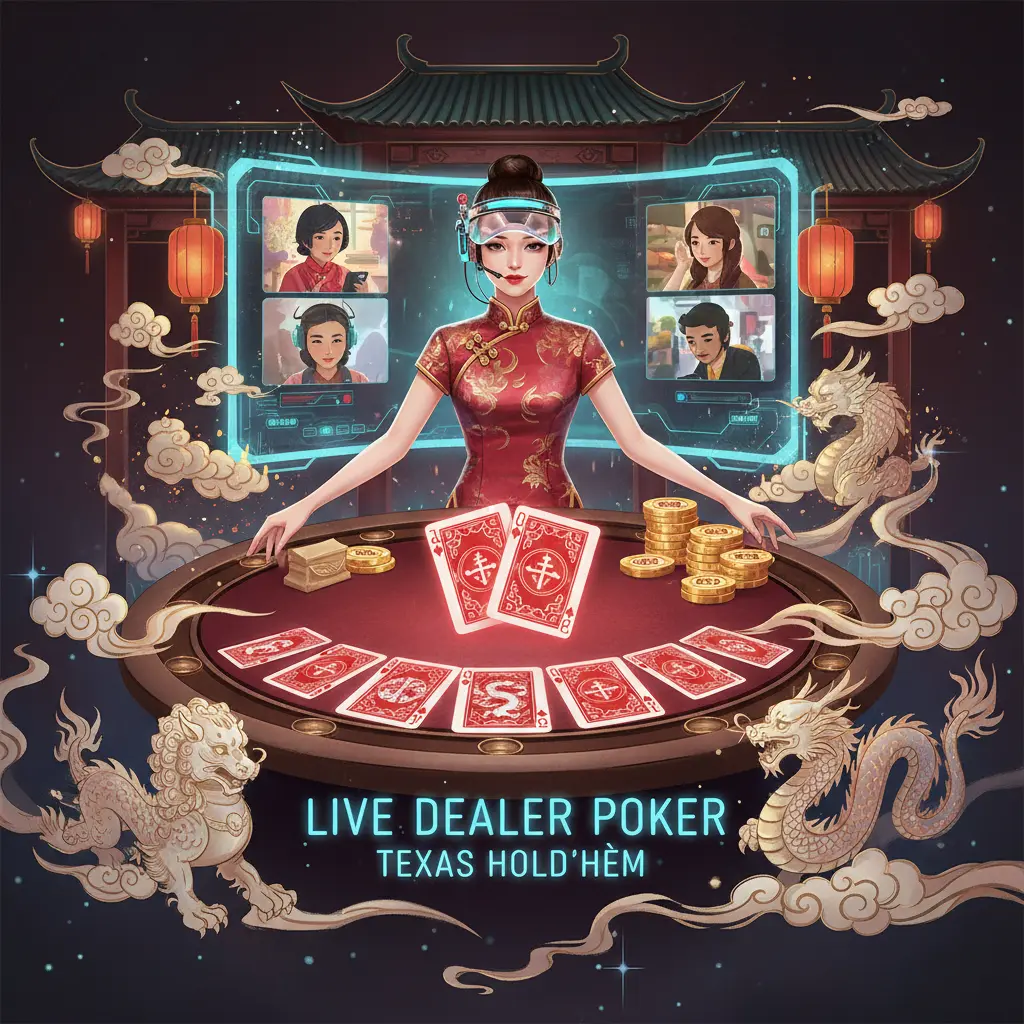 Live dealer poker variations - Texas