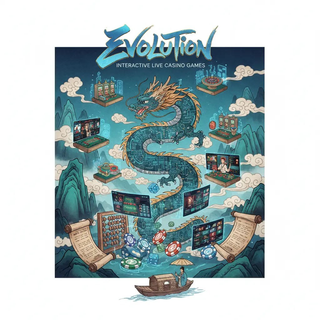 Interactive live casino games - Evolution