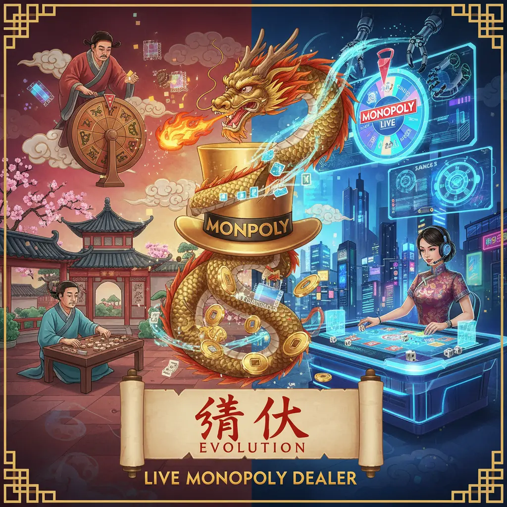 Live dealer monopoly experience - Evolution