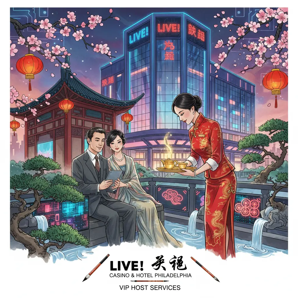 Live casino VIP host services - Philadelphia