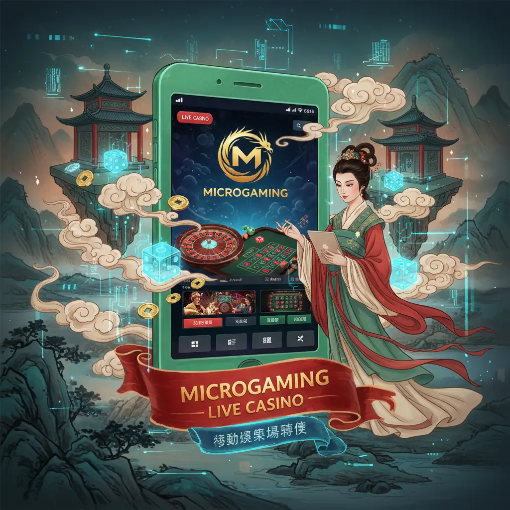 Live casino mobile experience - Microgaming