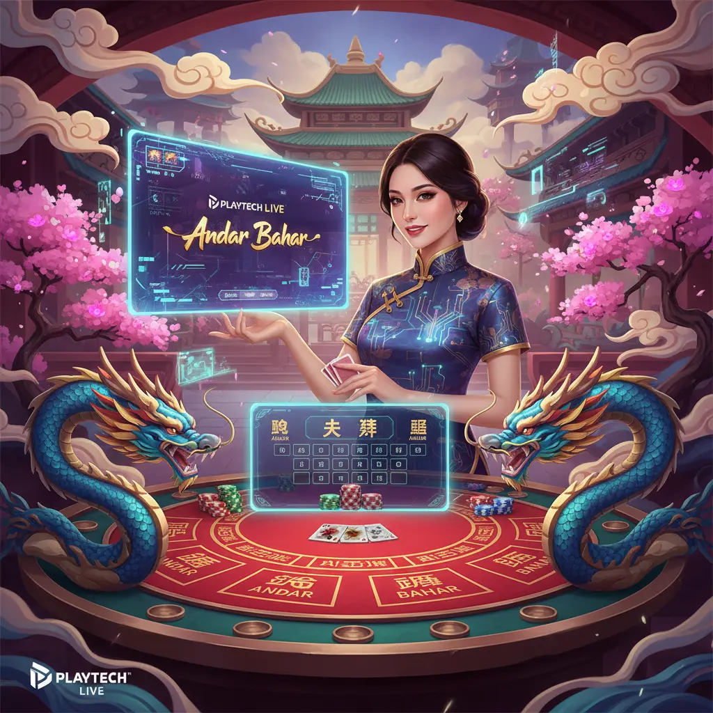 Live dealer andar bahar online - Playtech