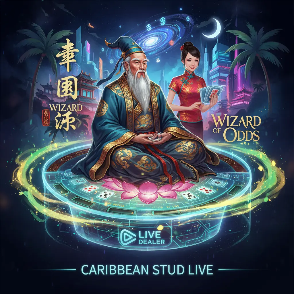 Caribbean stud live dealer games - Wizard