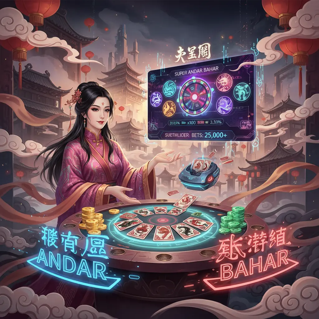 Live dealer andar bahar online - Super