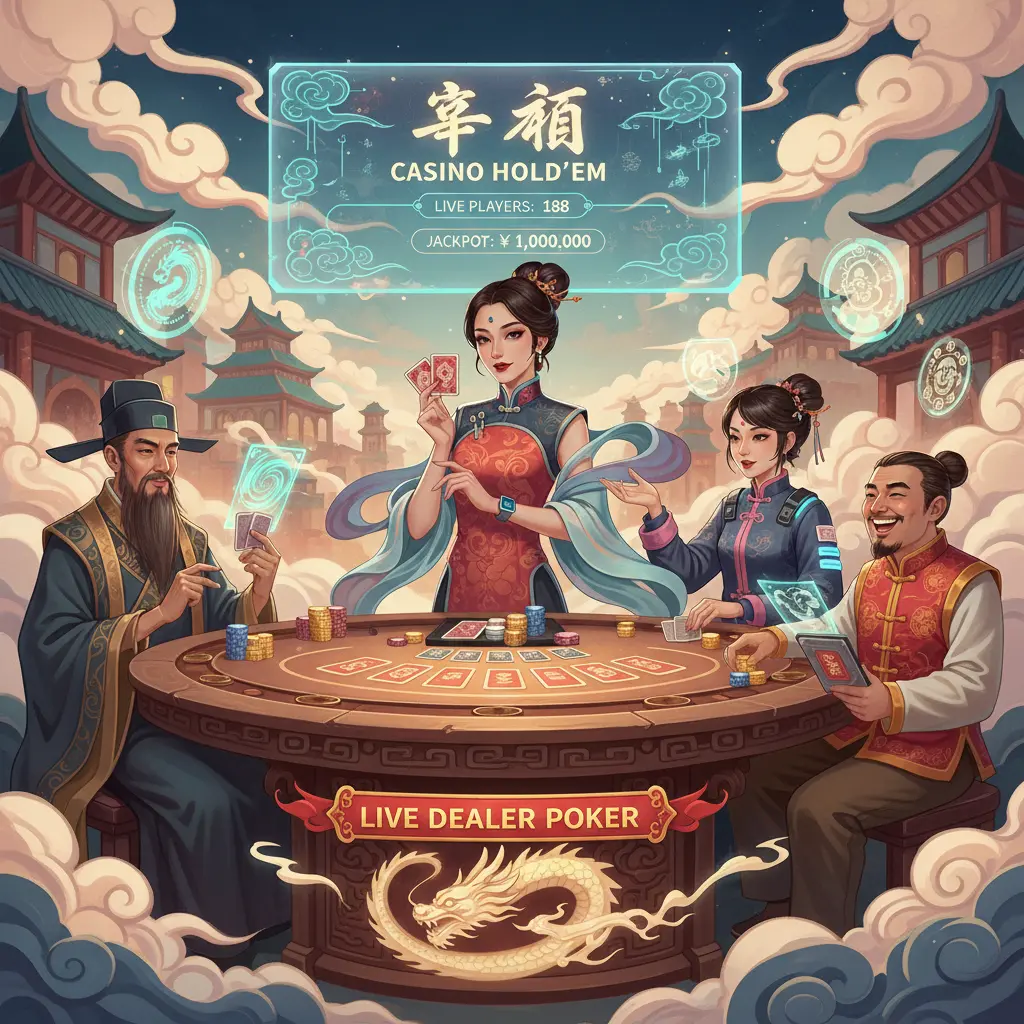 Live dealer poker variations - Casino