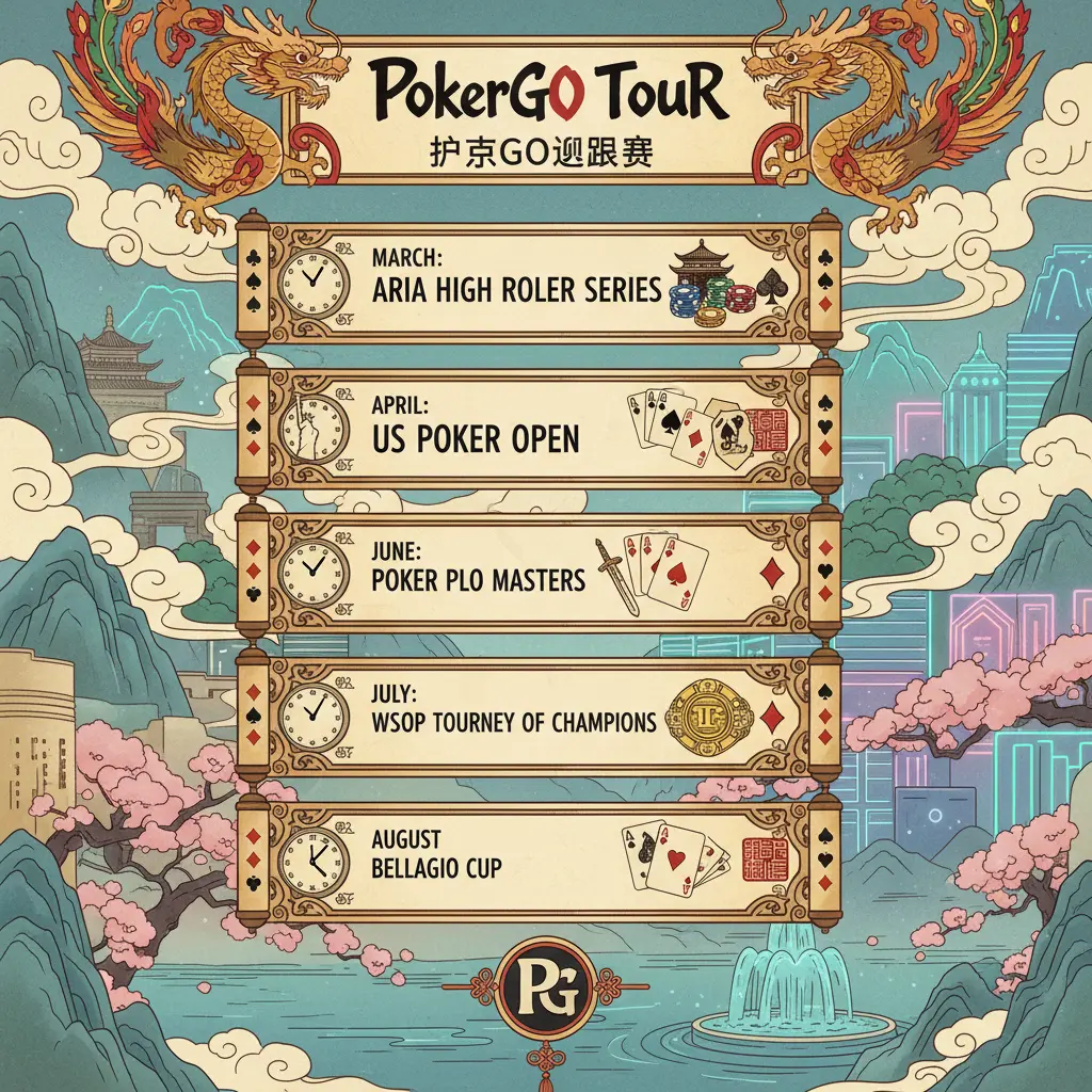 Live casino tournaments schedule - PokerGO