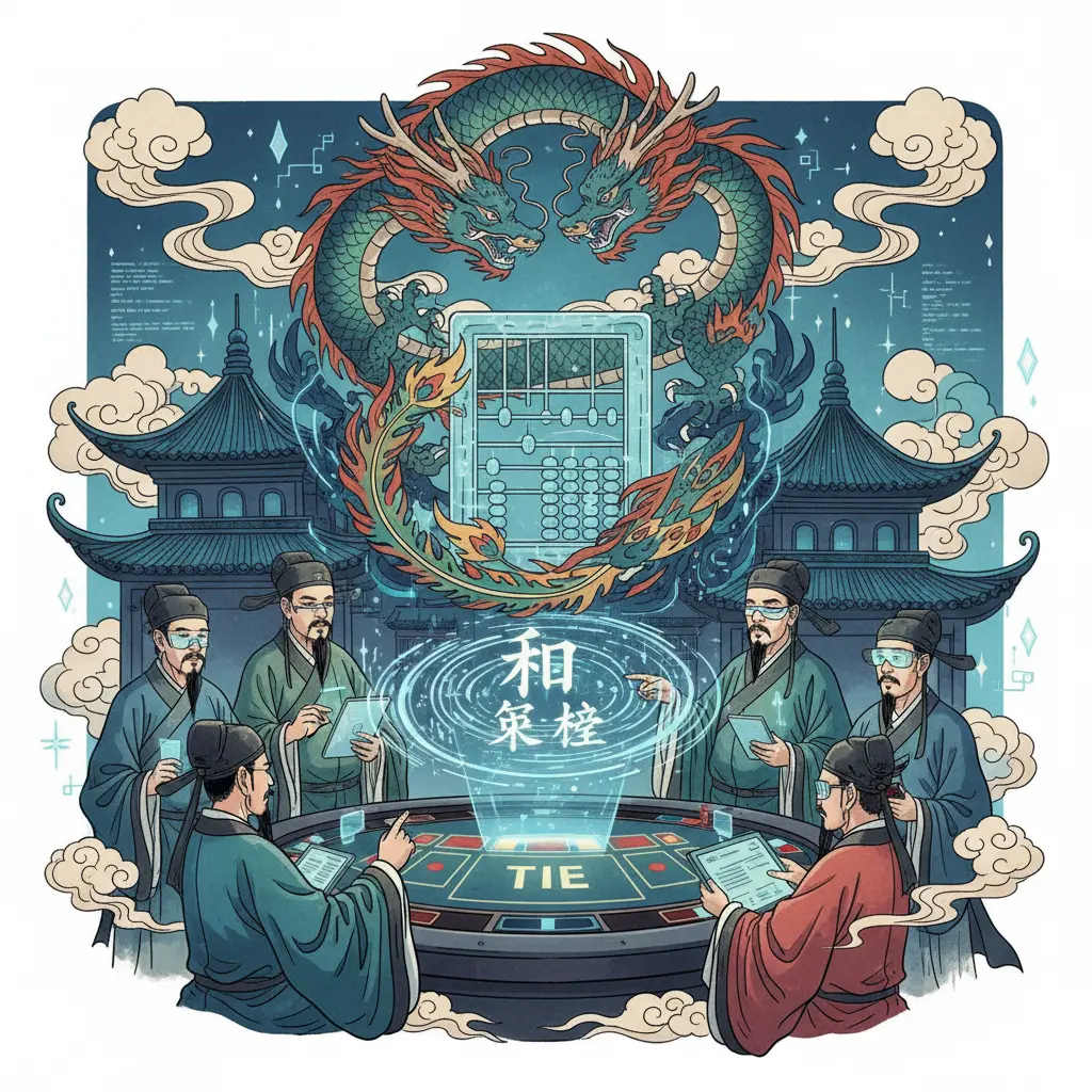 Live dealer baccarat strategies - Tie