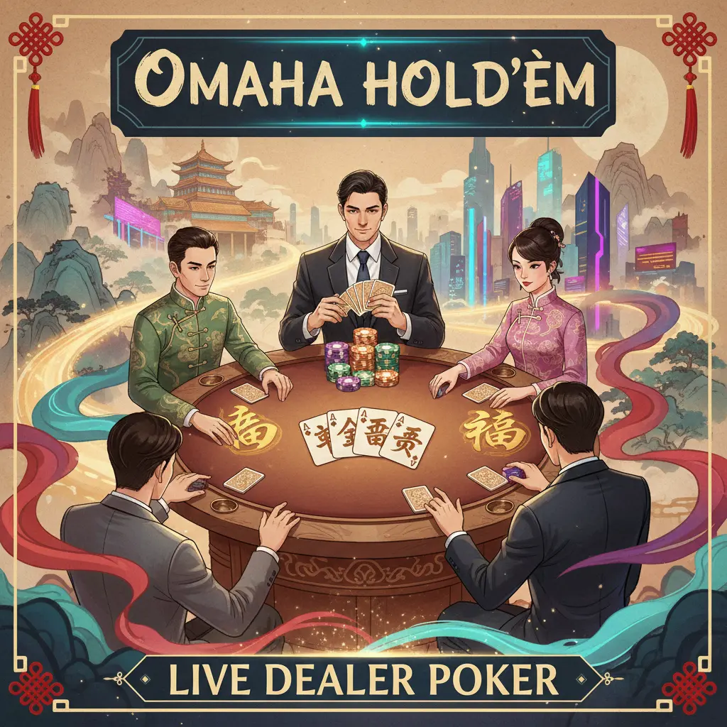 Live dealer poker variations - Omaha