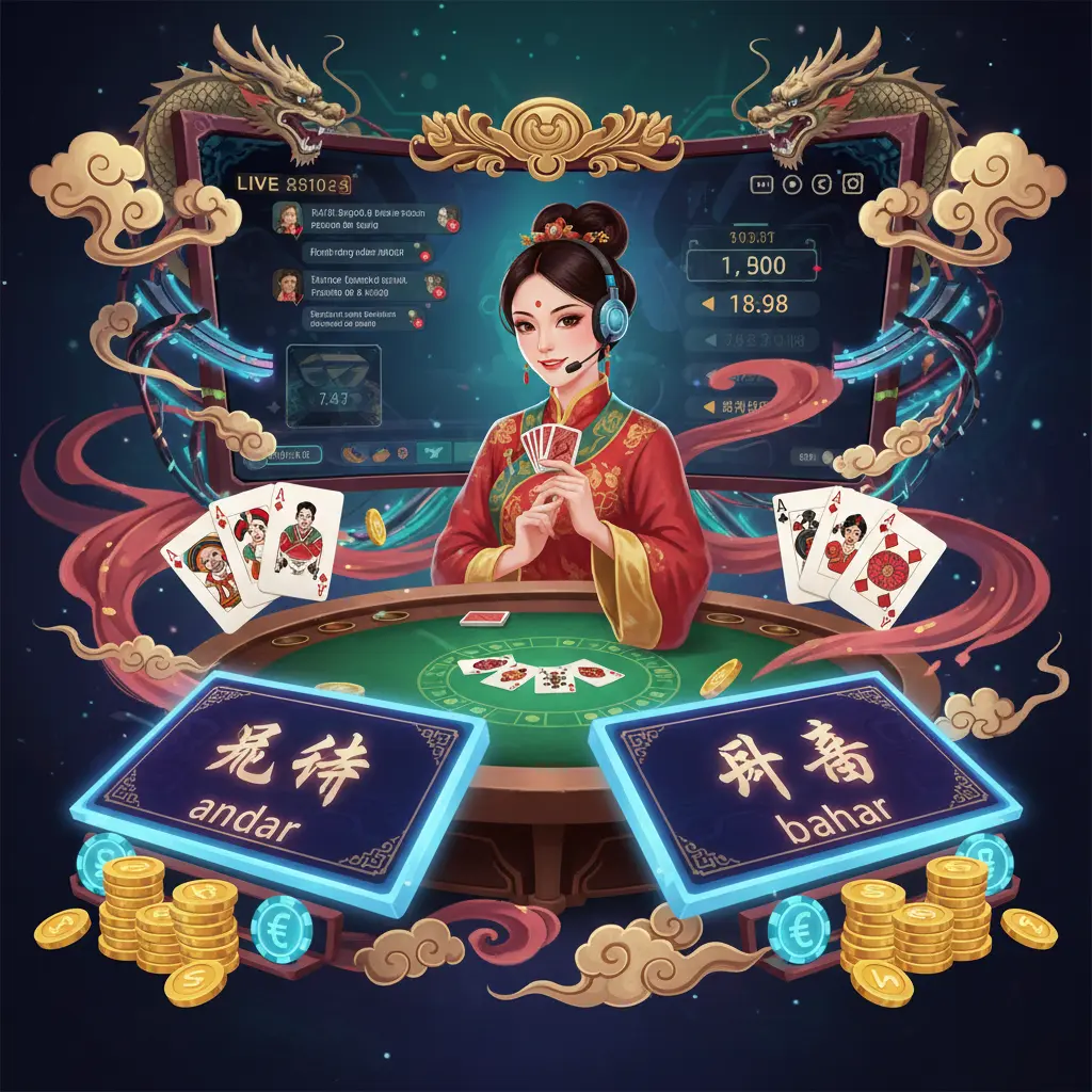 Live dealer andar bahar online - Patti