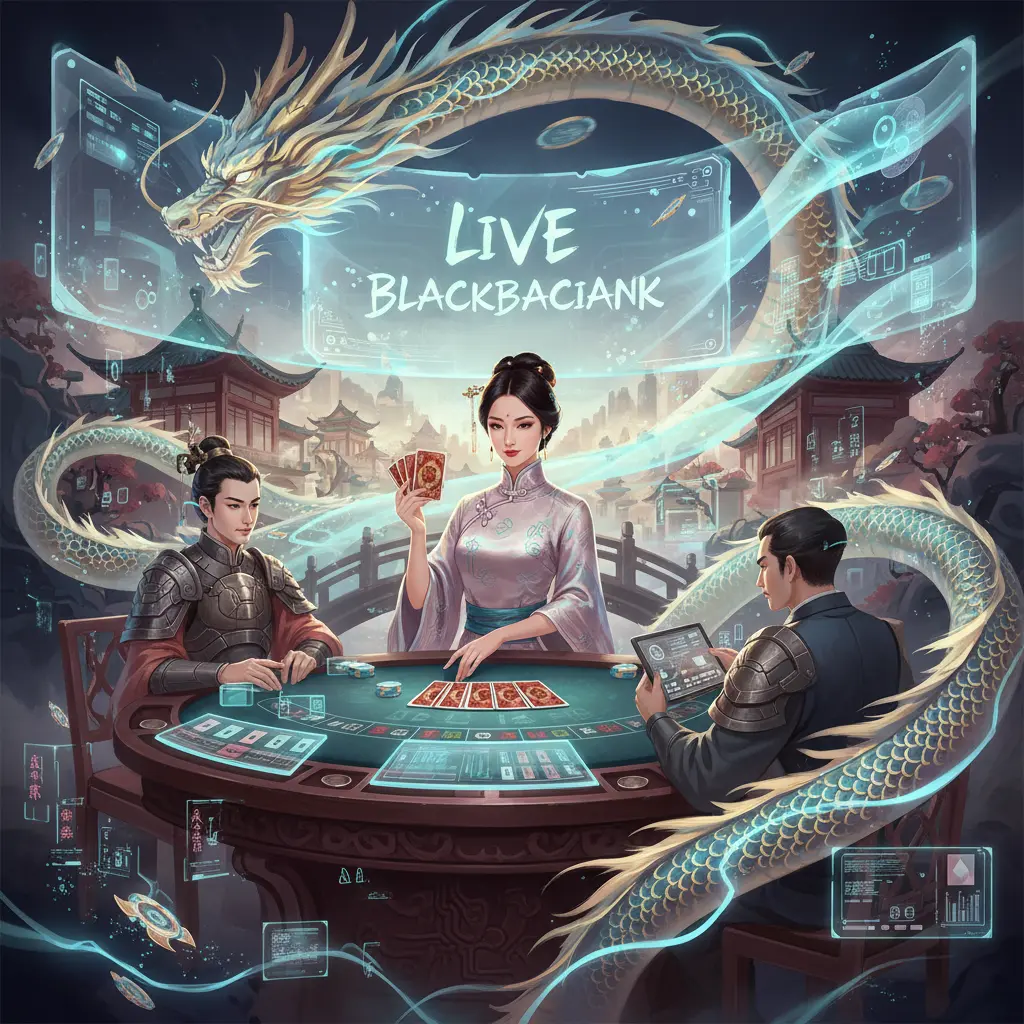 Interactive live casino games - Blackjack