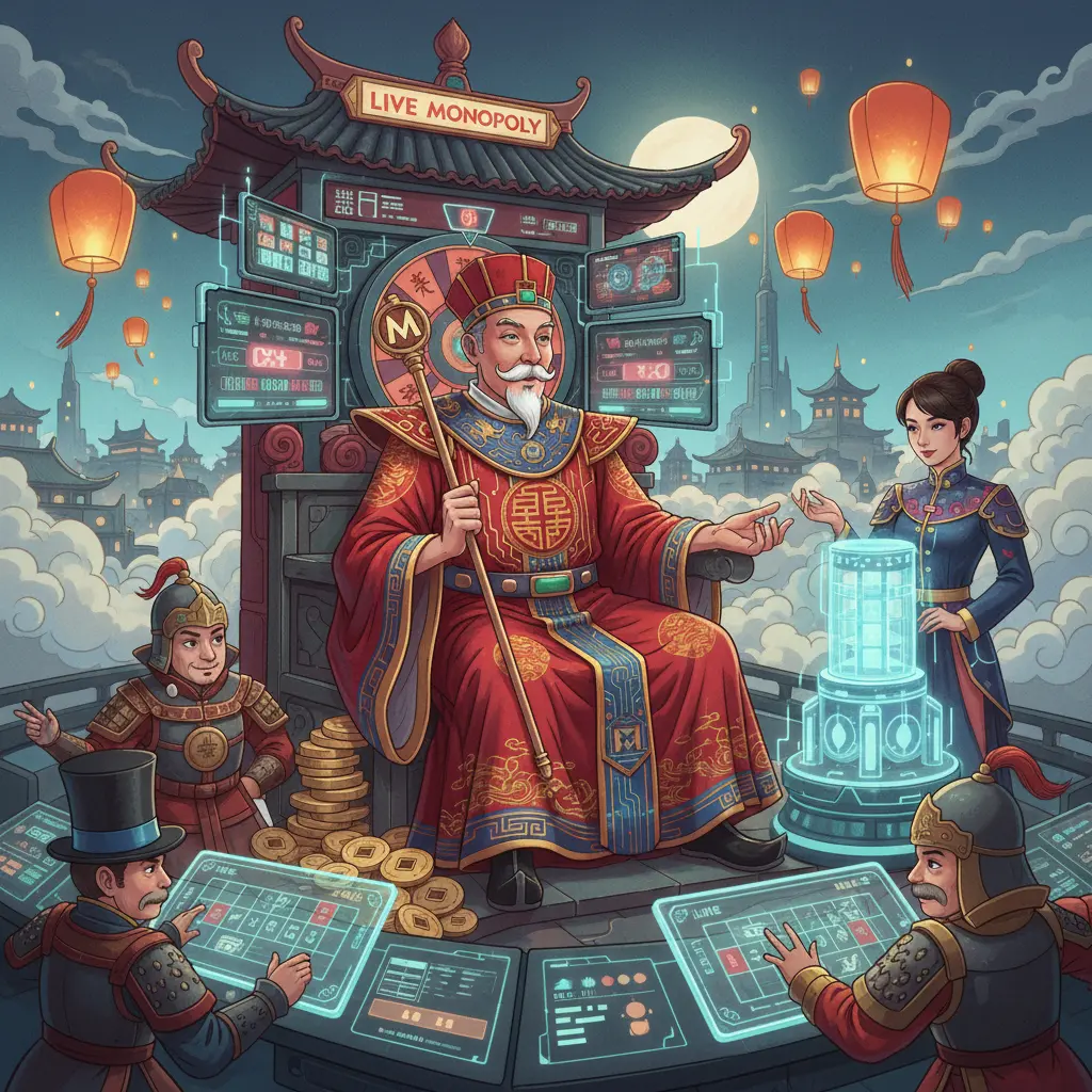 Live dealer monopoly experience - MONOPOLY