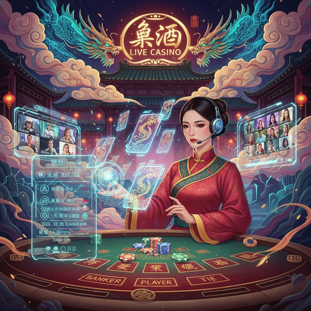Interactive live casino games - Baccarat