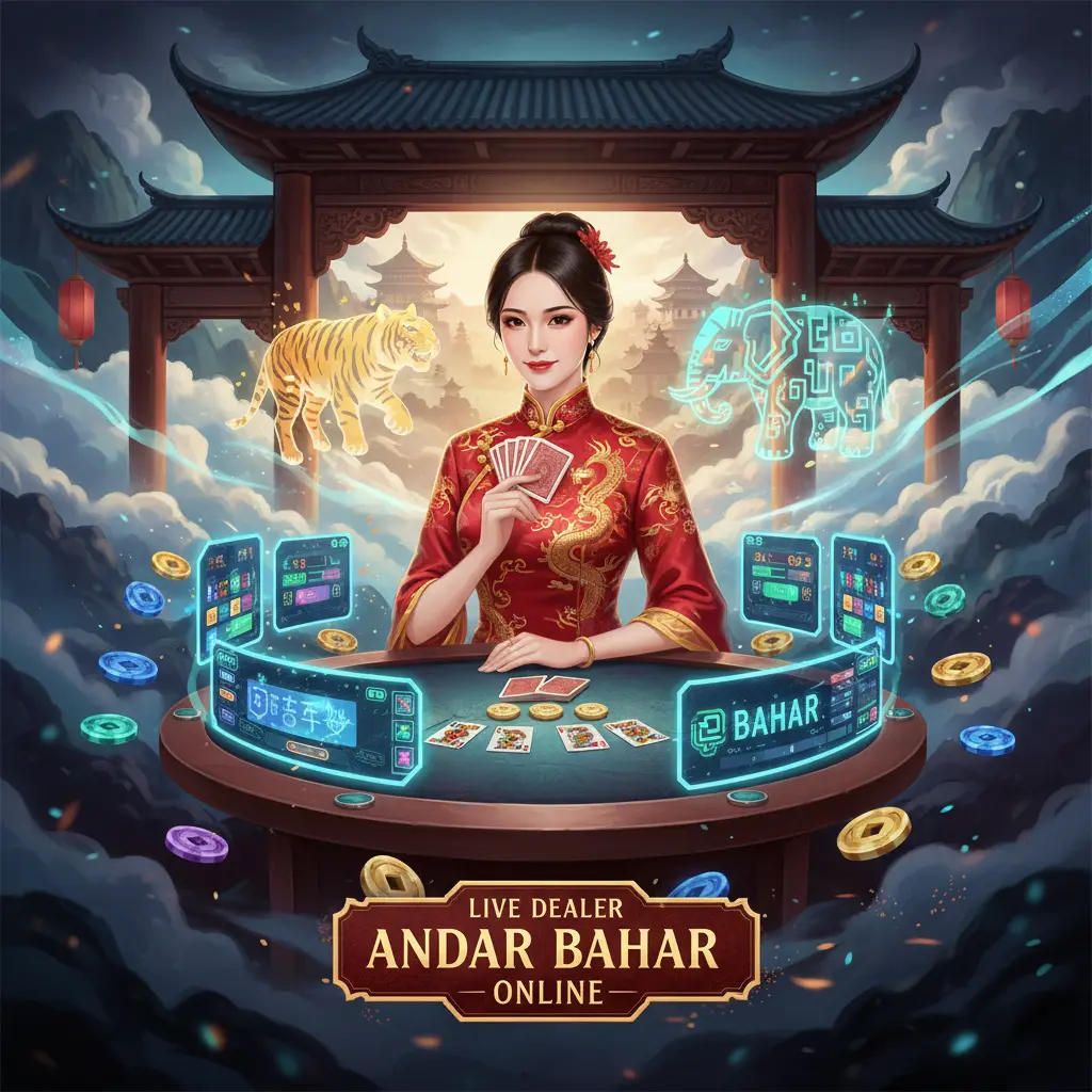 Live dealer andar bahar online - Dealer
