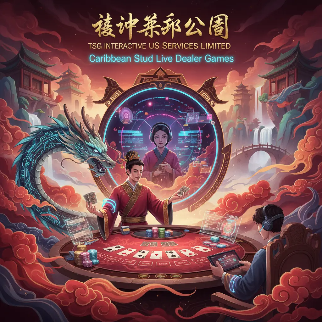 Caribbean stud live dealer games - Interactive