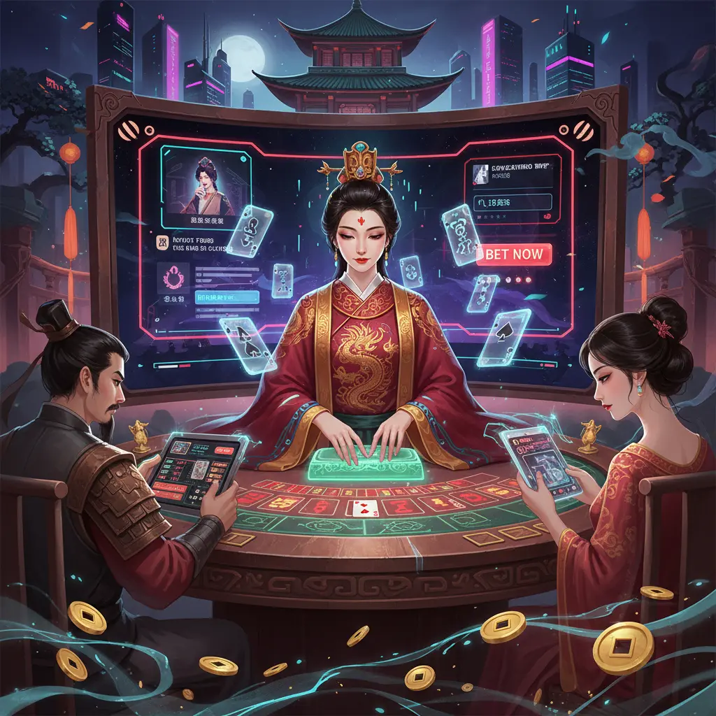 Interactive live casino games - Blackjack